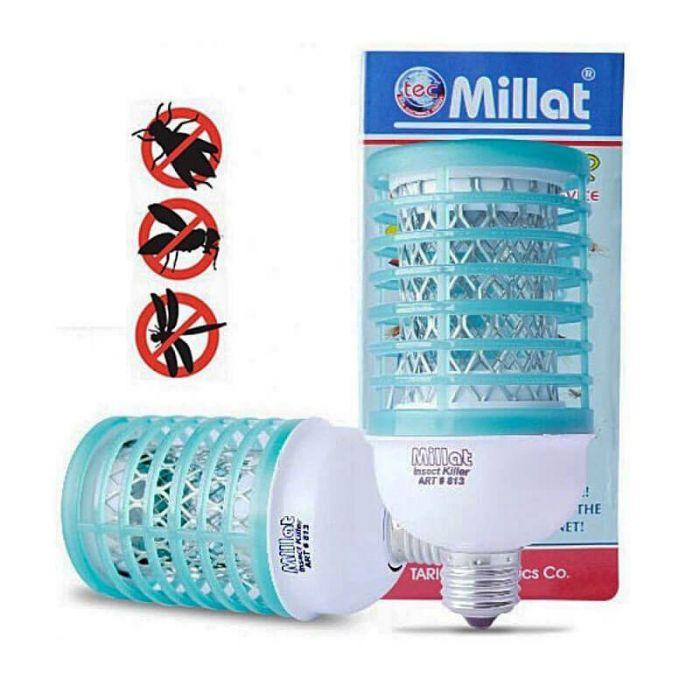 Millat Insect Killer LED Bulb 813 | High Voltage Electric Mosquito Killer Lamp